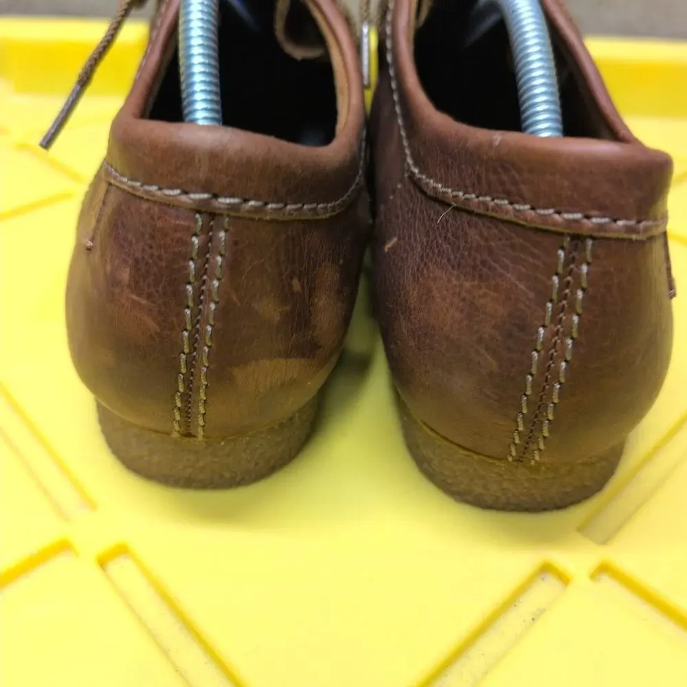Clarks Shacre II Run Men's Beeswax Brown Leather Shoes Size 10 M